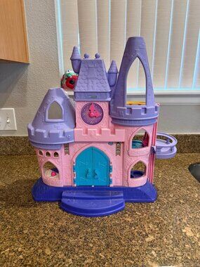 Little People Pink Purple Princess Castle